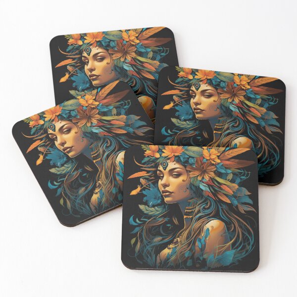 Item preview, Botanical Goddess designed and sold by Creet-Design.
