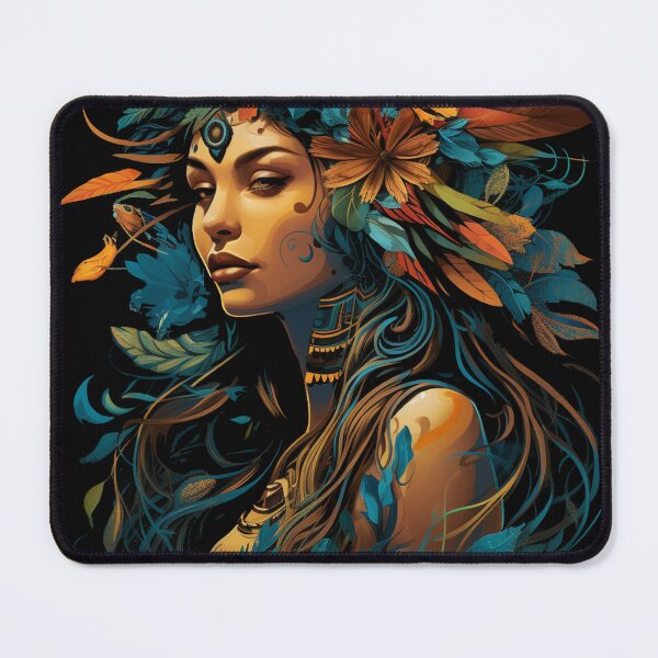 Item preview, Botanical Goddess designed and sold by Creet-Design.