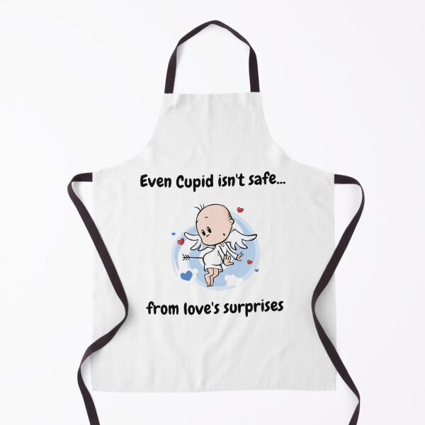 Item preview, Even Cupid isn't safe from love's surprises designed and sold by FRAZAstore.