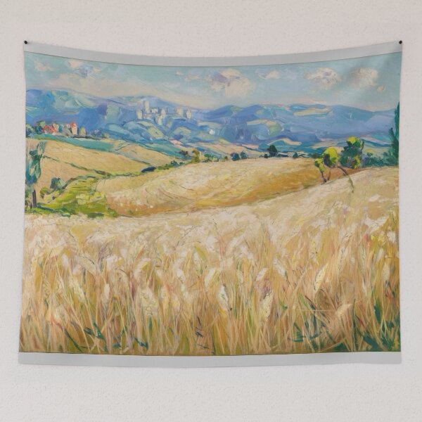 Item preview, Provençal Hillside Retreat in Southern France - Impressionist  designed and sold by CARRAANN.