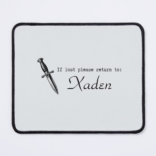 Item preview, If lost please return to the Xaden. designed and sold by MightyPenShop.