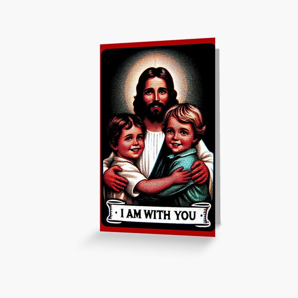 Item preview, I Am With You Jesus Christ Children Of God designed and sold by plushism.