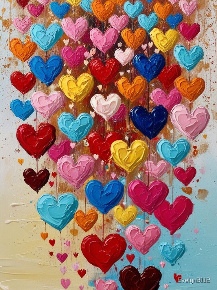 Thumbnail 4 von 4, iPhone-Hülle, Valentine Heart Rain designt und verkauft von Evelyn3112.