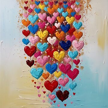 Vorschaubild zum Design Valentine Heart Rain von Evelyn3112