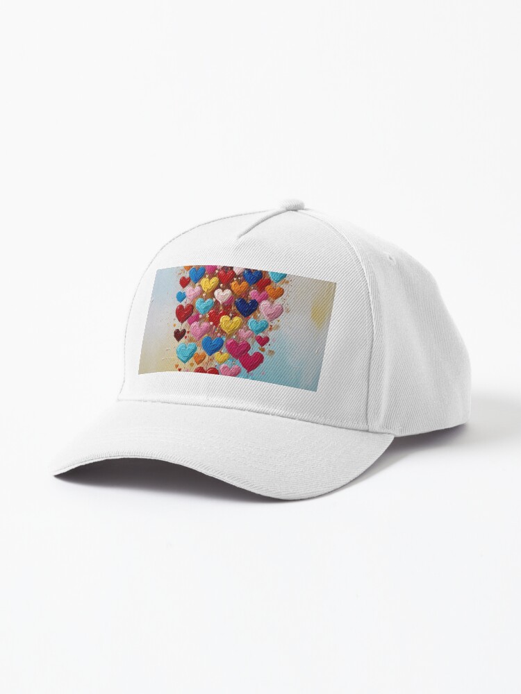 Thumbnail 1 von 7, Cap, Valentine Heart Rain designt und verkauft von Evelyn3112.