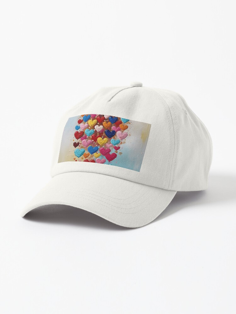 Thumbnail 1 von 7, Cap, Valentine Heart Rain designt und verkauft von Evelyn3112.