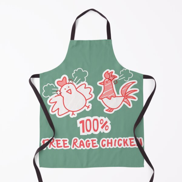 Item preview, 100% FREE RAGE CHICKEN - Free Range Pun designed and sold by nyxhra.