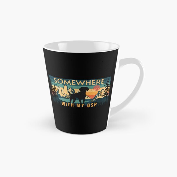 Item preview, Somewhere With My German Shorthaired Pointer Hiking  designed and sold by Guarddogdrive.