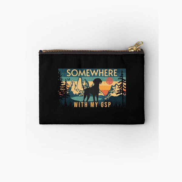 Item preview, Somewhere With My German Shorthaired Pointer Hiking  designed and sold by Guarddogdrive.