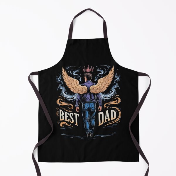 Item preview, SuperHero Best DAD Tshirt Design designed and sold by GesparHouse.