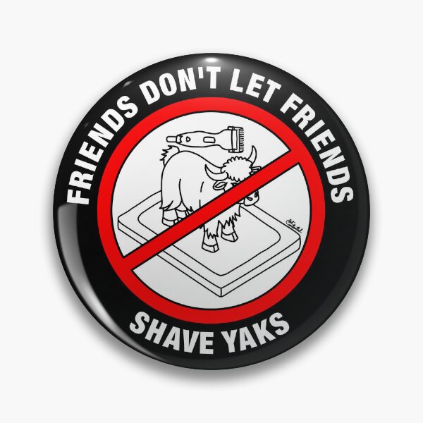 Item preview, python programmer programming language yak shaving designed and sold by GetContented.