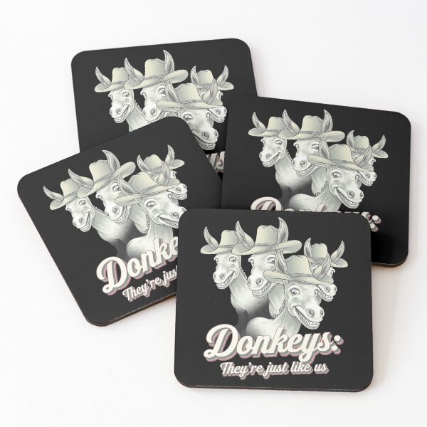 Item preview, Donkeys they're just like us - Donkey decor - Pretend i'm a donkey - Donkey charms - Donkey wild - Donkey enviroment designed and sold by JansenGS.