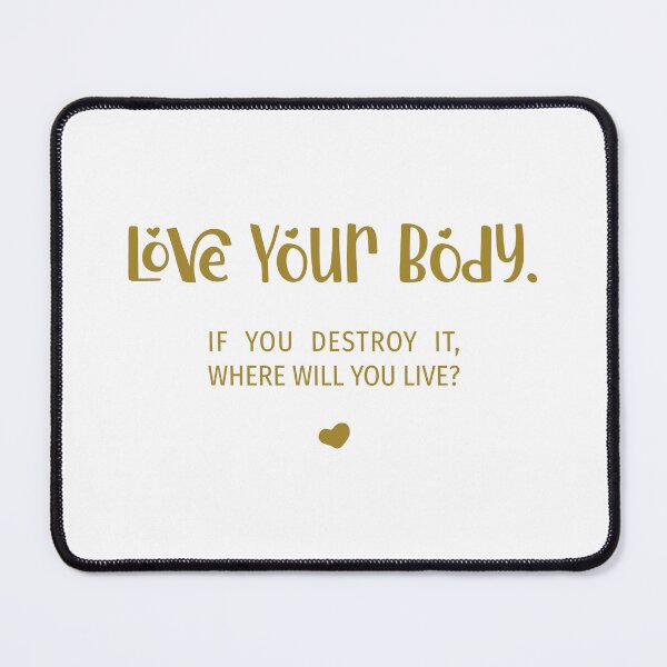 Item preview, Love Your Body., Unique designed and sold by villacreativa.