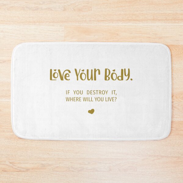 Item preview, Love Your Body., Unique designed and sold by villacreativa.