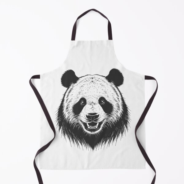 Item preview, Giant Panda Bear Face Drawing designed and sold by dfunky.