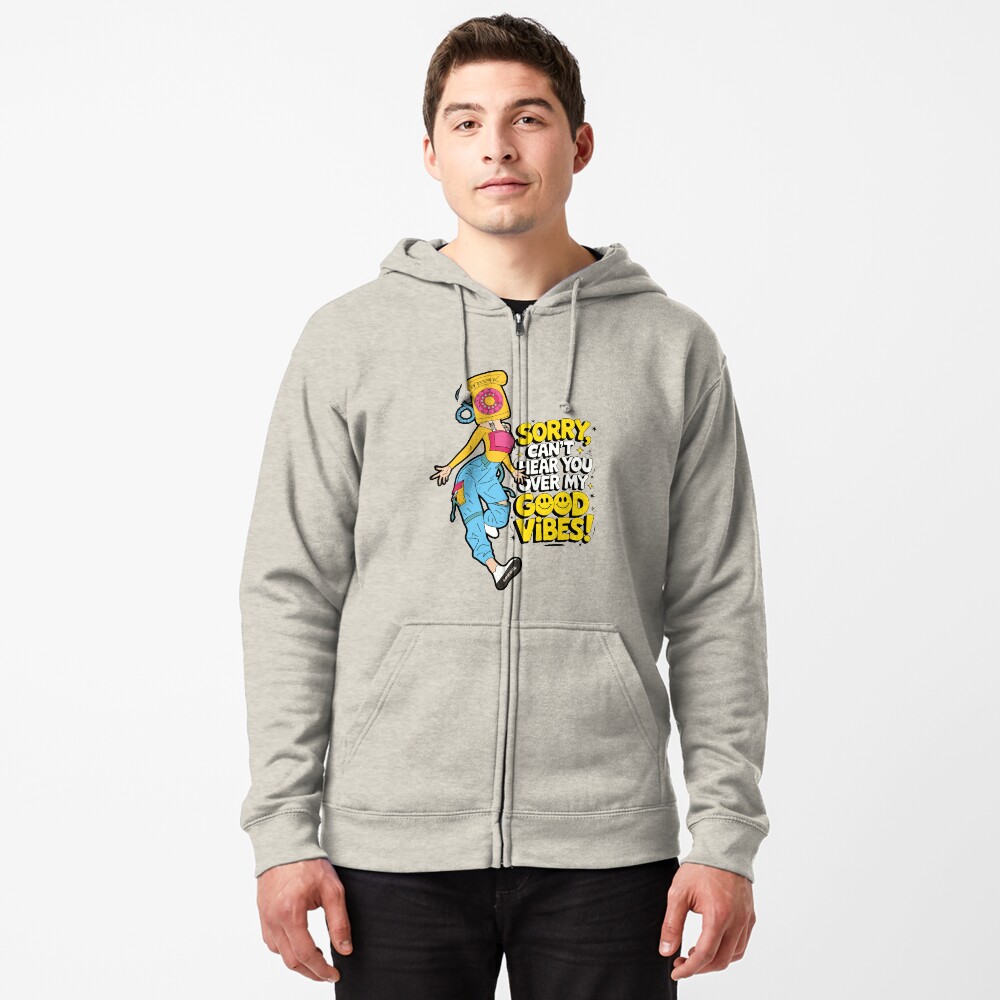 Item preview, Zipped Hoodie designed and sold by MRGOOD-SHOP.