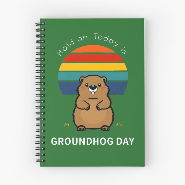 Item preview, Hold on, Today is GROUNDHOG DAY designed and sold by Vashy56.
