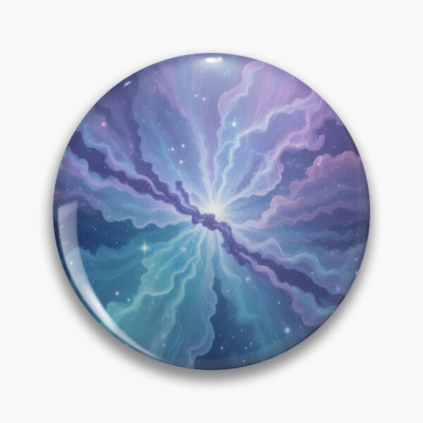 Item preview, Purple Teal Galaxy Aurora Boreal #1 #decor #art designed and sold by Orese12.