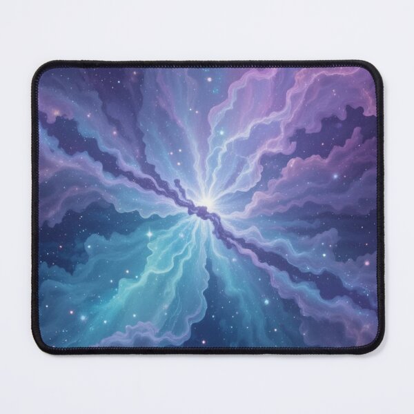 Item preview, Purple Teal Galaxy Aurora Boreal #1 #decor #art designed and sold by Orese12.