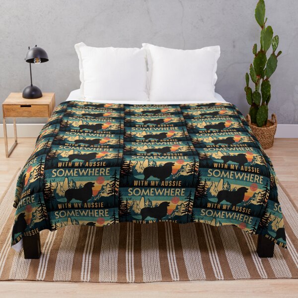 Item preview, Somewhere With My Australian Shepherd Aussie Hiking designed and sold by Guarddogdrive.