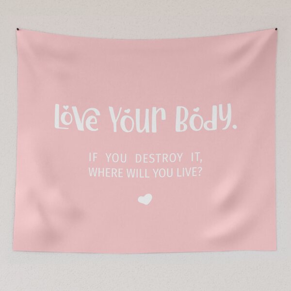 Item preview, Love Your Body., Unique designed and sold by villacreativa.