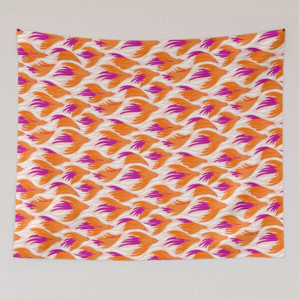 Item preview, Colorful bird migration  designed and sold by bryonyhall.