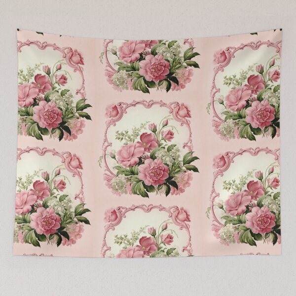 Item preview, Vintage victorian flower frame designed and sold by MendaciousMina.