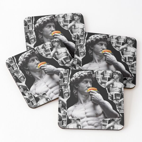 Item preview, Fast Food David Vintage 80's Retro Pop Culture Art designed and sold by Back2Collage.