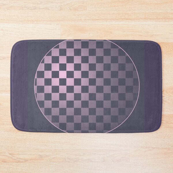 Item preview, The checkered purple ball designed and sold by AnnabellaRh.