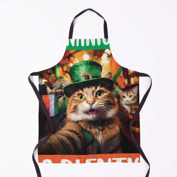 Item preview, St Patrick's Day Cat design designed and sold by DRNDesign.
