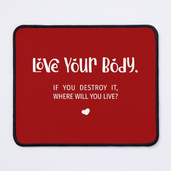 Item preview, Love Your Body., Unique designed and sold by villacreativa.