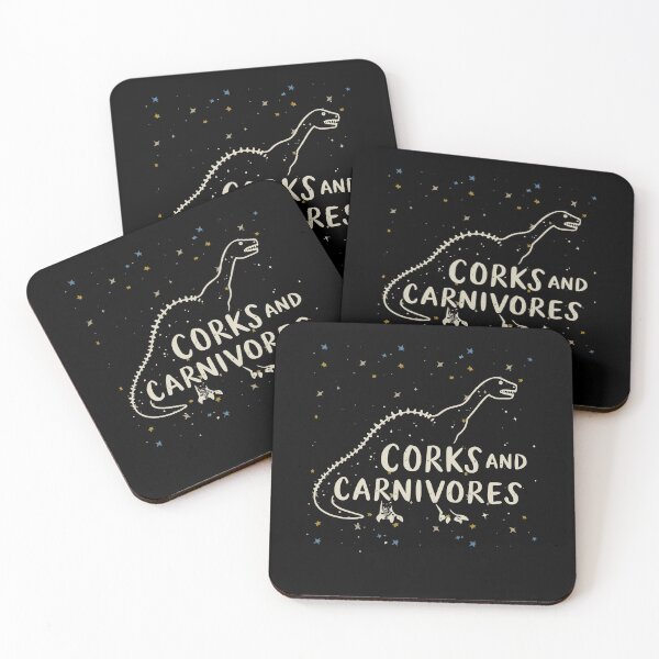 Item preview, Corks and Carnivores Dinosaur Wine designed and sold by Taans-Creation.