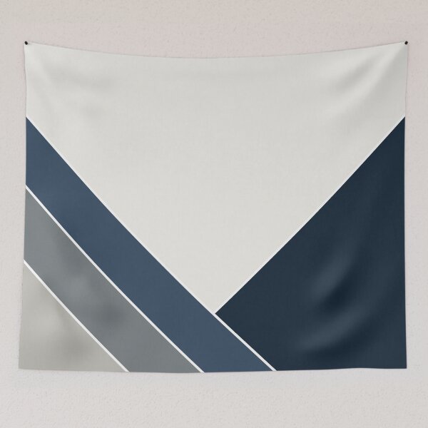 Item preview, Storm Blue and Grey City Summer Home Pattern designed and sold by amgraphics.