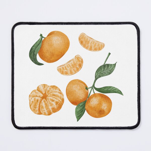 Item preview, watercolor mandarins collection designed and sold by alladorofieieva.