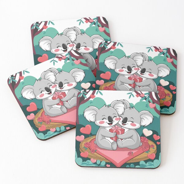 Item preview, Koalas Celebrating Love in Nature   designed and sold by Koalangel.