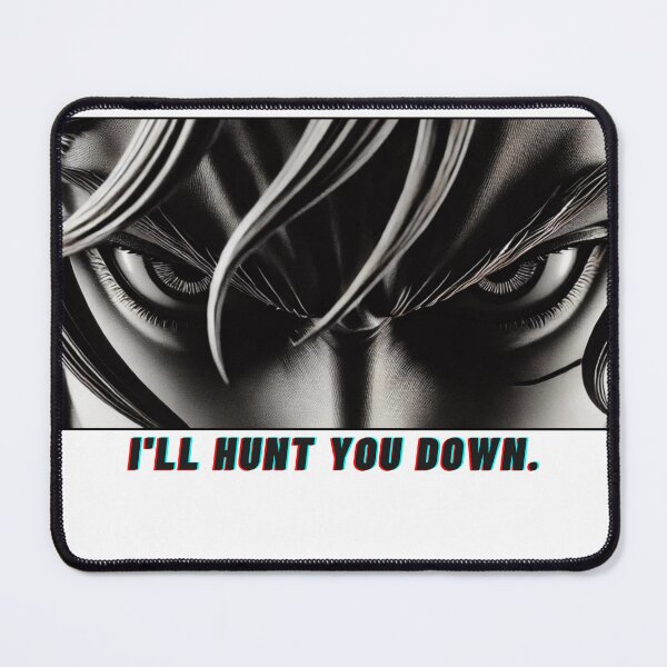 Item preview, "Anime-Style Intense Black-and-White Face Design" designed and sold by ForFamily1120.