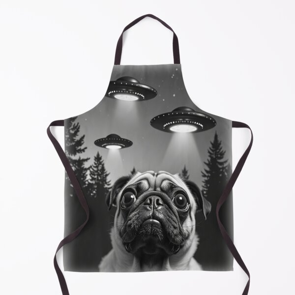 Item preview, French Bulldog Alien Abductions Selfie: A fun and hilarious pattern featuring animals taking selfies with aliens during an unexpected encounter. designed and sold by Grang Art Artistic Designs.