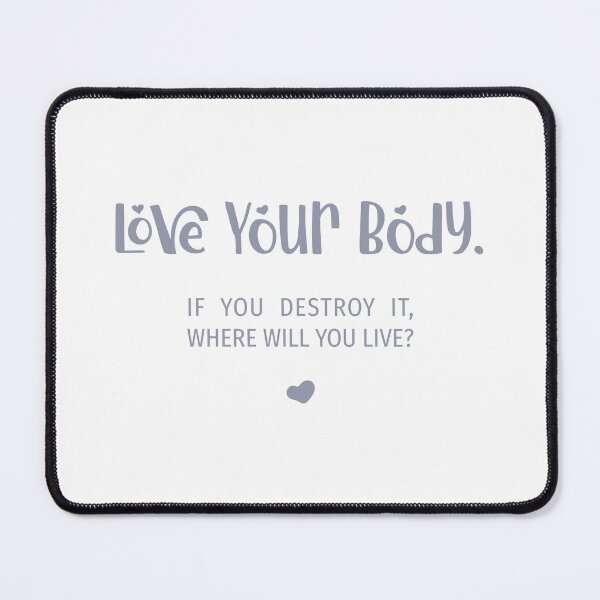 Item preview, Love Your Body., Unique designed and sold by villacreativa.
