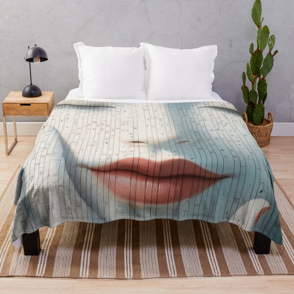 Item preview, Red Lip Statement. Minimalist female design. designed and sold by Shoot-The-Moon.