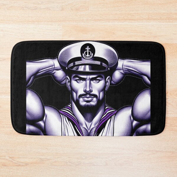 Item preview, Color Pop - San Francisco Sailor Pride Tom of Finland Tribute Gay Pride Graphic Design designed and sold by ItsAKinkThing.