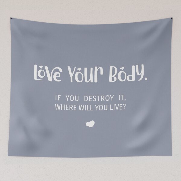 Item preview, Love Your Body., Unique designed and sold by villacreativa.