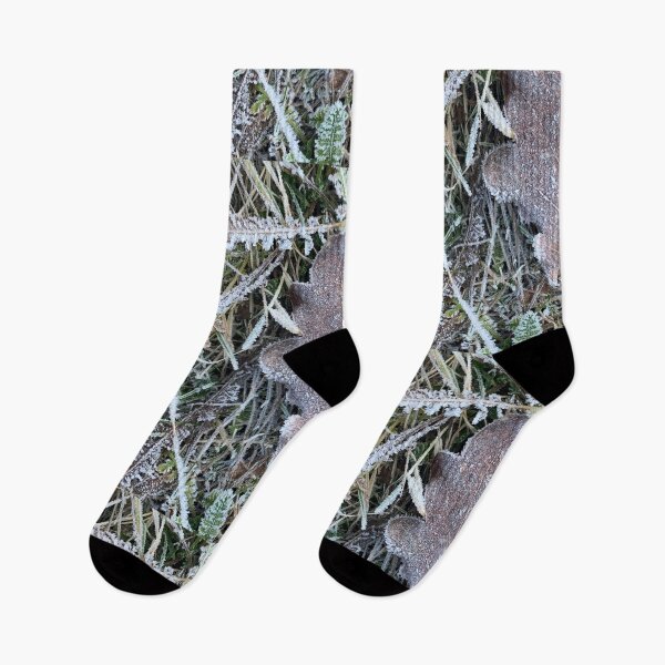 Item preview, Frosted Leaf: Nature’s Winter Elegance designed and sold by veraD58.