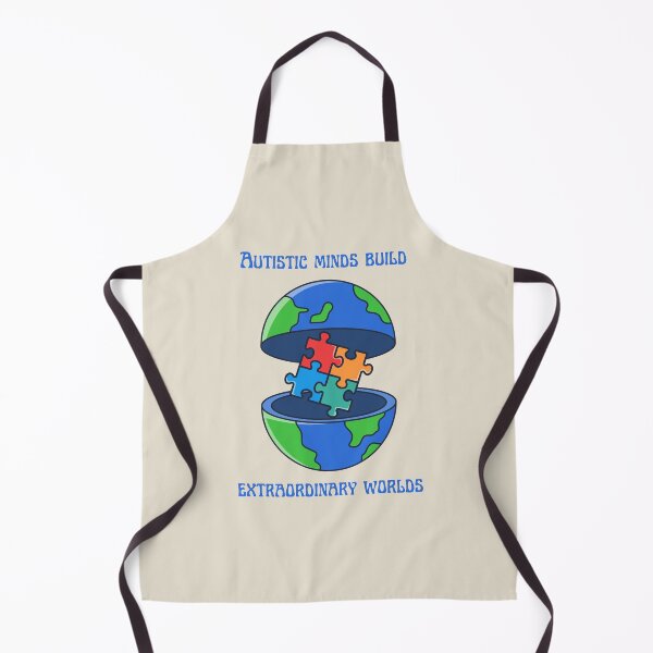 Item preview, Autistic Minds Build Extraordinary Worlds designed and sold by Goddess888.