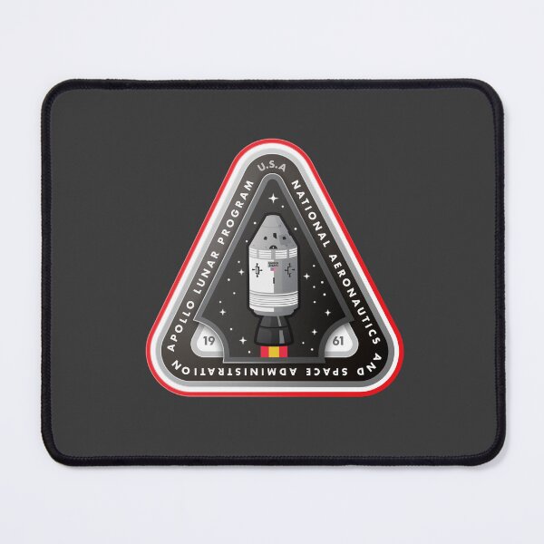 Item preview, NASA Apollo Lunar Space Program mission badge designed and sold by Jamieferrato19.