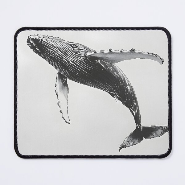 Item preview, Realistic Whale pencil drawing designed and sold by Pencil-Art.