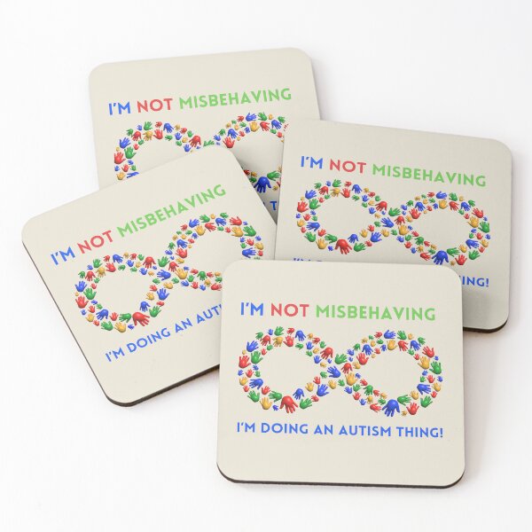 Item preview, I'm Not Misbehaving, I'm Doing an Autism Thing! designed and sold by Goddess888.