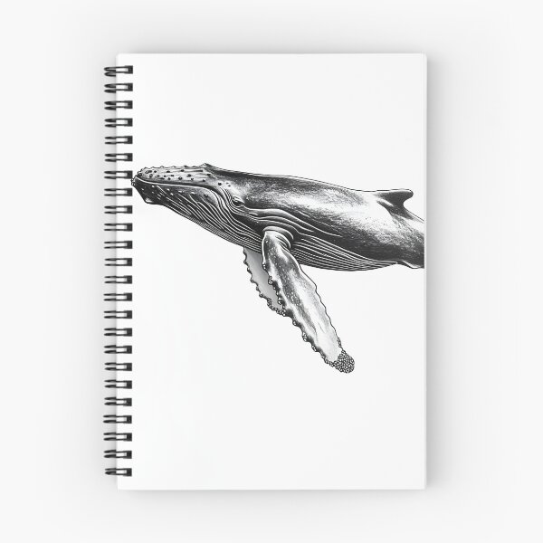 Item preview, Realistic Whale pencil drawing designed and sold by Pencil-Art.