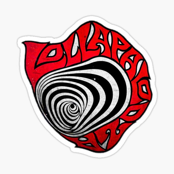 Vista previa del artículo con la obra «Gráfico desgastado del Lollapalooza de los años 90», diseñado y vendido por moongazed.