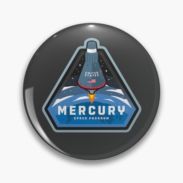 Item preview, NASA Mercury Space Program mission badge friendship 7 designed and sold by Jamieferrato19.