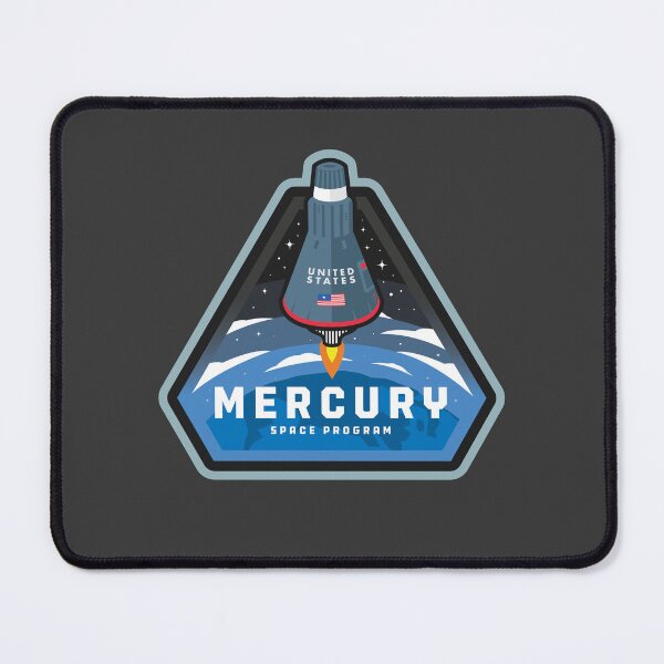 Item preview, NASA Mercury Space Program mission badge friendship 7 designed and sold by Jamieferrato19.